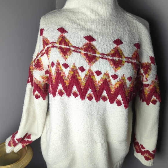 Isabel Maternity NWT Fairisle Maternity Sweater - Picture 2 of 9